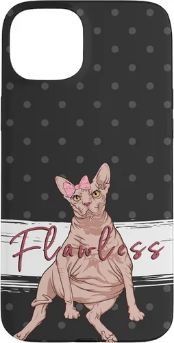 Vista 9 de Funny Sphynx Cat Flawless Naked Cat Fat Hairless Cat Case for iPhone 17