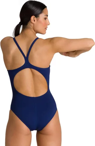 Vista 4 de Arena MaxLife - Traje de baño de una pieza con rayas pintadas por el equipo para mujer