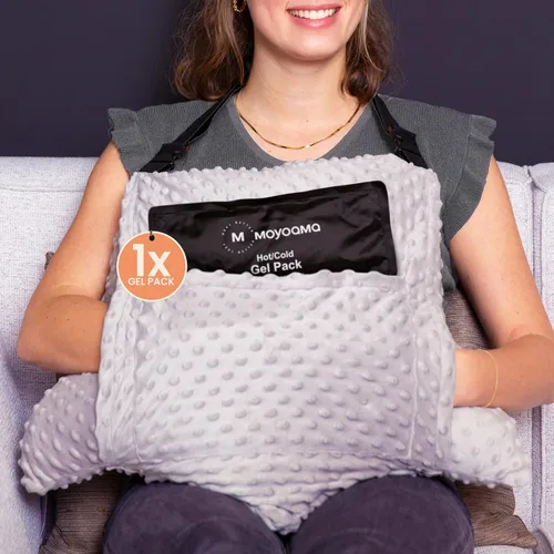 Vista 13 de MOYOAMA Juego de 2 almohadas para histerectomía - Incluye 1 paquete de gel para alivio relajante - Artículos imprescindibles para la recuperación