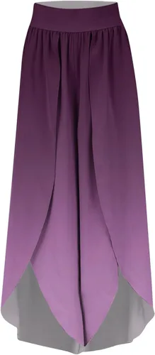 Vista 4 de Pantalones deportivos ajustados para mujer, holgados, cómodos, de cintura alta, pierna ancha, cintura elástica, color liso, pantalones casuales