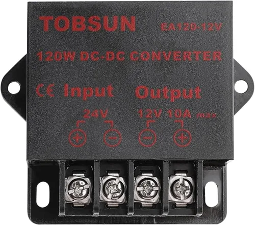 Vista 2 de DC 24V a DC 12V 10A 120W Convertidor Reductor Step Down Buck Regulador de Voltaje Reductor Convertidor de Energía Mini Módulo Transformador 12V