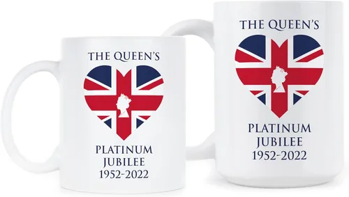 Vista 2 de Queen Elizabeth Platinum Jubliee - Taza de mercancía
