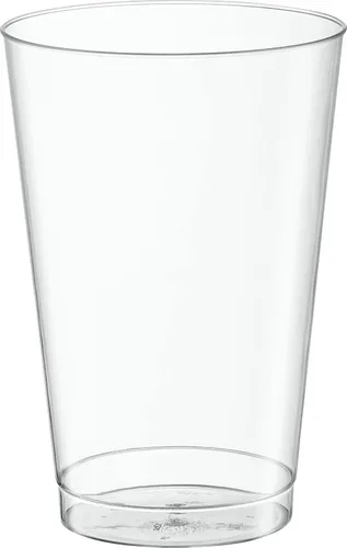Vista 4 de PLASTICPRO Vasos desechables de plástico transparente de 12 onzas para fiestas y bodas, paquete de 50