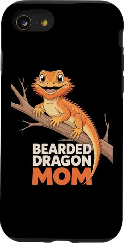 Vista 18 de Bearded Dragon Mom Reptile Parent Animal Care Fan Case for iPhone XR