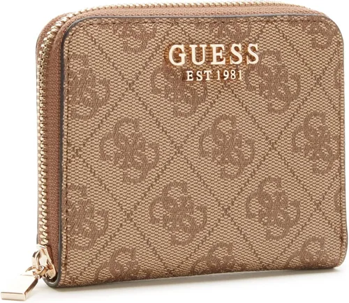 Vista 3 de GUESS Laurel - Cartera pequeña con cremallera