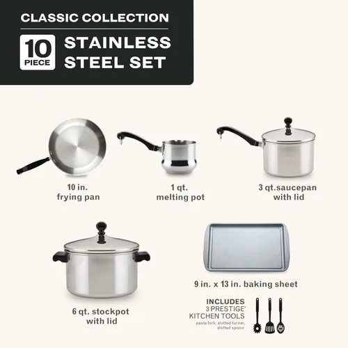 Vista 49 de Farberware Olla clásica de vapor hecha en acero inoxidable, 3 qt.