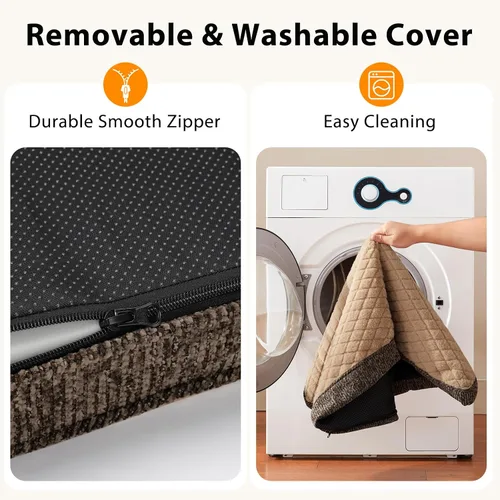 Vista 5 de JOEJOY Cama ortopédica para perros extra grandes