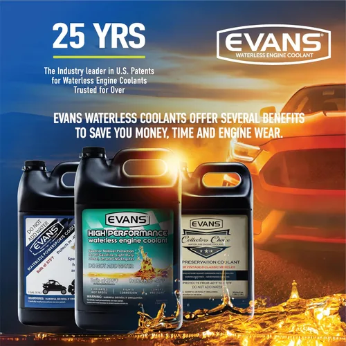 Vista 6 de EVANS Coolant Powersports - Refrigerante de motor sin agua (galón, 1 paquete)