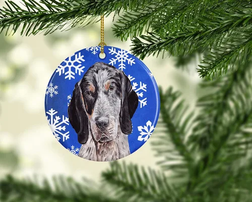 Vista 221 de Caroline's Treasures Cavalier Spaniel - Adorno de cerámica para colgar en el árbol de Navidad, para el hogar, Navidad, fiestas, regalo, 3 pulgadas