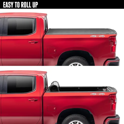 Vista 3 de RealTruck BAK Revolver X2 - Cubierta Tonneau rígida para caja de camioneta 39332 Se adapta a Ford Ranger 2019-2023 5 pies 1 pulgada caja