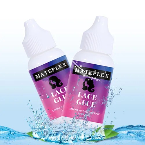 Vista 3 de Pegamento para el cabello para pelucas de encaje frontal, pegamento adhesivo para peluca de encaje invisible, impermeable, reemplazo de cabello