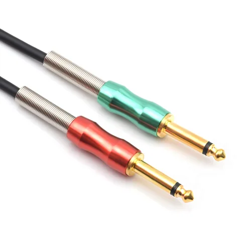 Vista 5 de XLR hembra a 0.250 in 1/4 pulgadas mono macho audio Y cable divisor en Y, doble 0.250 in 1/4" macho a XLR hembra 3Pin micrófono convertidor de audio