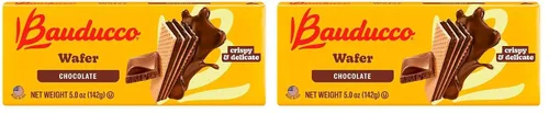 Vista 20 de Bauducco Galletas de oblea, chocolate y avellana, porción individual, 14.1 onzas (paquete de 10), obleas crujientes envueltas individualmente
