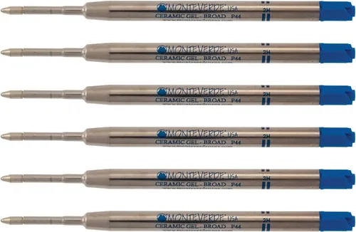 Vista 11 de Monteverde USA - Recargas de gel cerámico sin tapa para bolígrafos Parker, punta ancha, tinta negra, paquete de 2 – Solución de escritura confiable