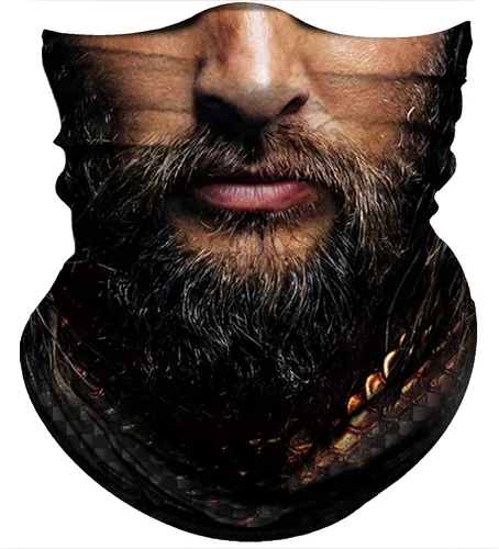 Vista 8 de Obacle Bandana máscara facial cuello polaina tubo máscara hombres mujeres para protección solar contra el polvo