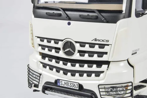 Vista 5 de Tamiya 56352 Arcos Mercedes-Benz 1:14 RC MB Arocs 3363 6x4 ClassicSpace, Blanco, 52.9 x 21.5 x 26.5 Centimetros