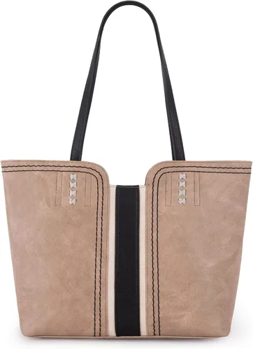 Vista 22 de Montana West Bolso Tote para Mujeres con Asa Superior Bolso de Mano Satchel Ámbar marrón