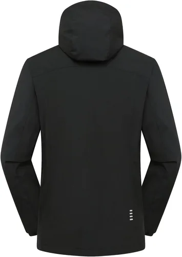 Vista 4 de Chaqueta de esquí para mujer, 3 en 1, con capucha, impermeable, resistente al viento, chaqueta de forro polar, impermeable, snowboard y montaña