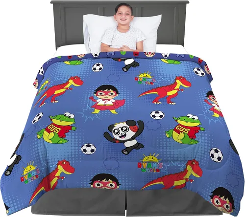 Vista 24 de Franco Ropa de cama para niños, edredón de microfibra suave, individual, Hello Kitty