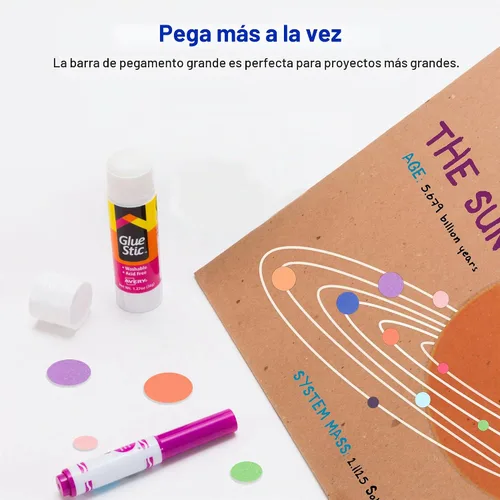Vista 2 de Avery® Glue Stic™, White, 36 Grams, 1.27 oz, 6 Glue Sticks