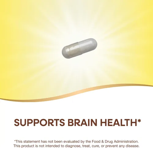 Vista 3 de Nature's Way GABA, ácido gamma-aminobutírico, apoya la salud cerebral*, 250 mg por porción, 60 cápsulas veganas (el embalaje puede variar)