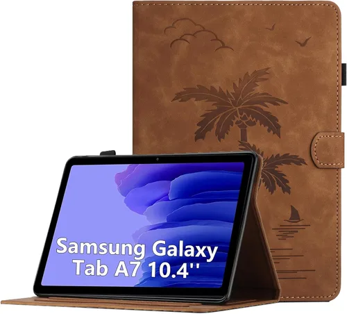 Vista 27 de Funda para Samsung Galaxy Tab S5e de 10.5 pulgadas 2019 modelo (SM-T720/T725/T727) - Funda protectora de piel sintética con bolsillo y función atril