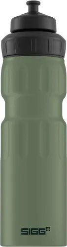 Vista 11 de SIGG - Botella de agua deportiva - WMB Sports Black - Con tapa deportiva de 3 etapas - Fabricado en Suiza - A prueba de fugas - Ligero - Metal