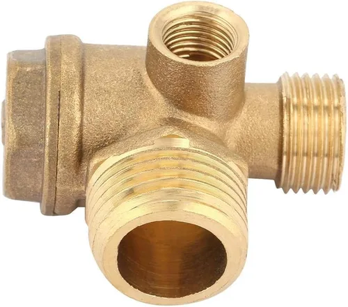 Vista 6 de Válvula de retención del compresor de aire, herramienta roscada masculina del conector del tubo de la válvula de retención del compresor de aire