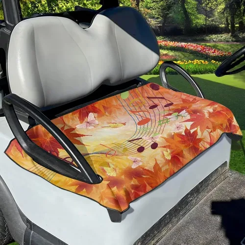 Vista 18 de Accesorios para carrito de golf, fundas de asiento para EZGO, ajuste universal, mantas de toalla de asiento para carrito de golf, fácil de instalar
