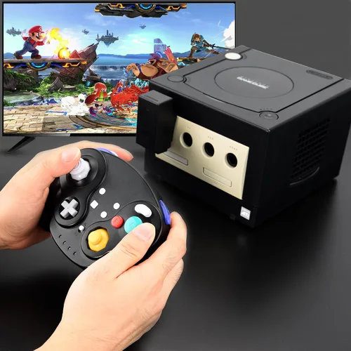 Vista 8 de 2 Pack 2.4 GHz Wireless NGC Switch Online Controller, GameCube & USB Receiver, Compatible with Windows PC iOS Mac Raspberry Pi Steam GameCubeSwitch