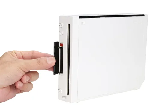 Vista 4 de Wii Console Replacement Dust Door, 3 in 1 Repair Part Slot Cover for Nintendo GameCube, NGC ConrtrollerNGC MemorySD Slot Lid-Black