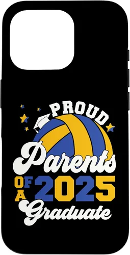 Vista 20 de iPhone 16 Parents of a 2025 Graduate Senior Graduation Volleyball Case