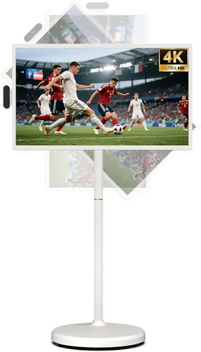 Vista 9 de ApoloSign Televisor portátil inteligente FHD de 32 pulgadas Gen2, almacenamiento de 16G + 128G, sistema operativo Android 15, 15000mAh, TV rodante