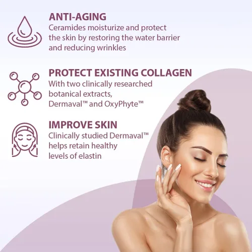 Vista 3 de PlantFusion Vegan Collagen Beauty - Colágeno en polvo vegano para mujeres, vitaminas para el cabello, la piel y las uñas, sin gluten, sin OMG, sin