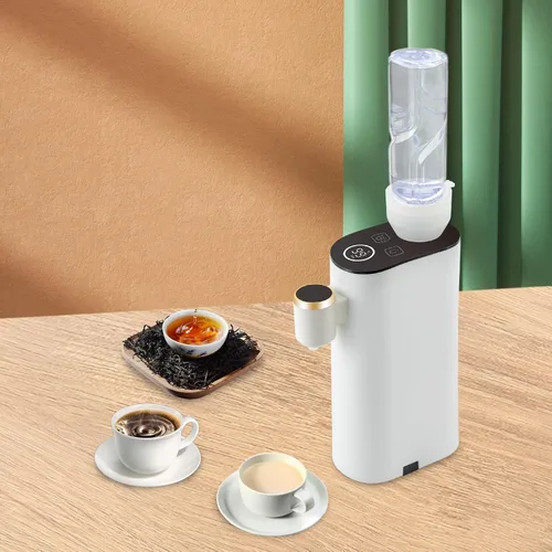 Vista 8 de Dispensador de agua caliente instantáneo, dispensador de agua mineral/embotellada, 5 opciones de temperatura, calentador de agua portátil de 1500 W