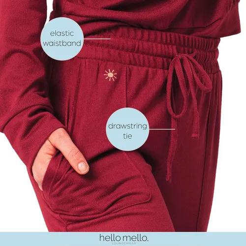 Vista 4 de Hello Mello Best Day Ever - Joggers de punto