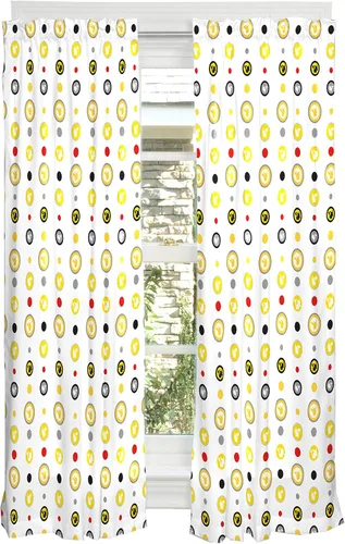 Vista 5 de Franco Juego de cortinas de ventana para niños, 82 x 63 pulgadas, Pokémon (paquete de 2)