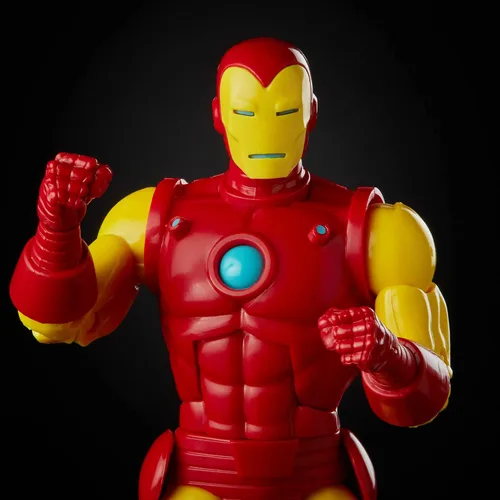 Vista 8 de Hasbro Marvel Legends Series - Figura de acción coleccionable de 6 pulgadas de Tony Stark (A.I.) para niños a partir de 4 años
