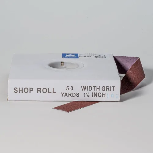 Vista 4 de Mercer Industries 381100 100 rollo de papel de lija.