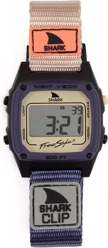 Vista 2 de Freestyle Shark FS101135 - Reloj unisex con clip índigo, color marrón
