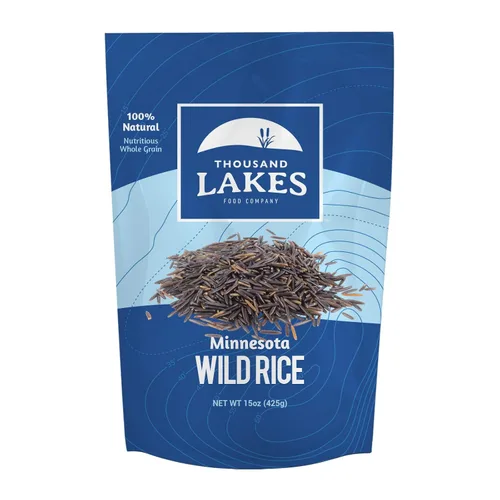Vista 9 de Thousand Lakes Arroz Silvestre Cultivado en Minnesota - 3 libras (48 onzas) - Bolsa a Granel 100% Arroz Silvestre Totalmente Natural