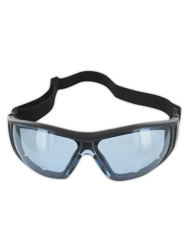 Vista 2 de MAGID Gafas de seguridad con patillas y correa extraíble, 2 pares, tamaño (G919)