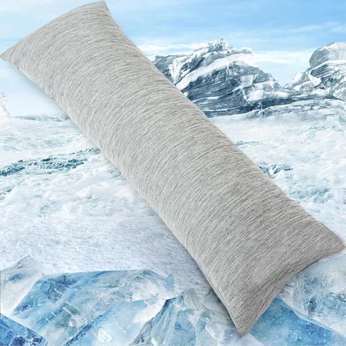 Vista 25 de CHOSHOME Fundas de almohada refrescantes con cremallera Fundas de almohada Q-Max > 0.45 con cremallera para personas que duermen con calor, suaves