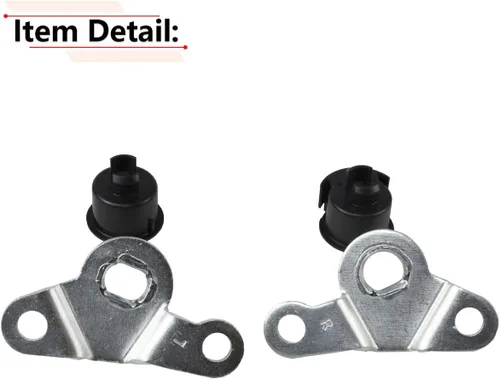 Vista 4 de RLB-HILON Cuerpo de bisagra de portón trasero montado con bujes compatible con Nissan Frontier 2005 a 2018 Año, para 93471-ZP50A 93470-ZP50A