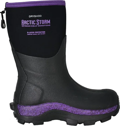 Vista 3 de Dryshod Arctic Storm Mid BlackCranberry - Camiseta para mujer