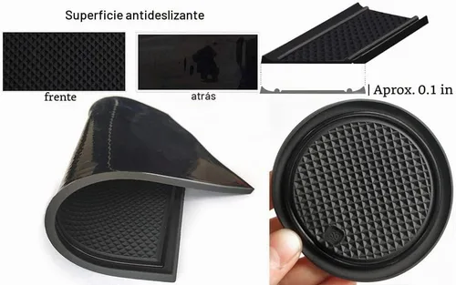 Vista 7 de auovo Alfombrillas antipolvo para Frontier Crew Cab 2005-2020, accesorios Xterra 2005-2015, ajuste personalizado, forros para bolsillo de puerta