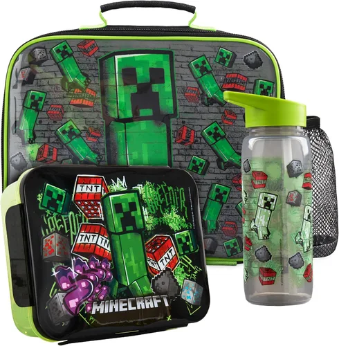 Vista 7 de Get Trend Pokemon - Lonchera aislada de 3 piezas, con caja Bento reutilizable y botella de agua de 21.6 onzas líquidas sin BPA con pajilla, lonchera