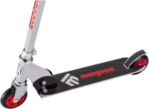 Vista 5 de Mongoose Force 1.0 Scooter - Gris/Rojo Plata/Rojo