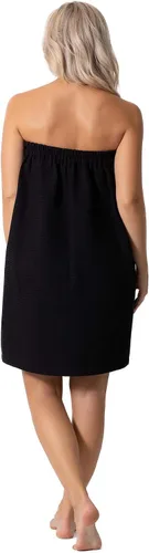 Vista 26 de Robe Direct Quick Dry, Lightweight Waffle Spa/Bath Wrap with Adjustable Closure & Elastic Top