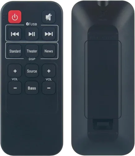 Vista 7 de RMT-HSB318 RMTHSB318 Reemplazo de control remoto para Insignia Barra de sonido Barra de sonido Altavoz de cine en casa NS-HSB318 NSHSB318
